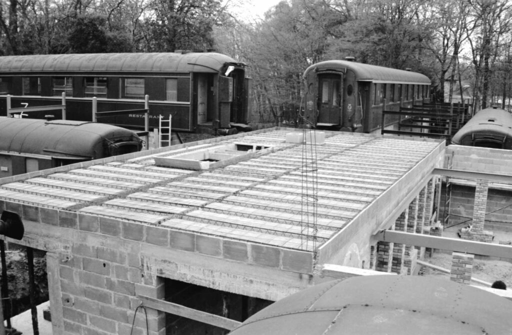 Construction de l'Orient Express Hôtel